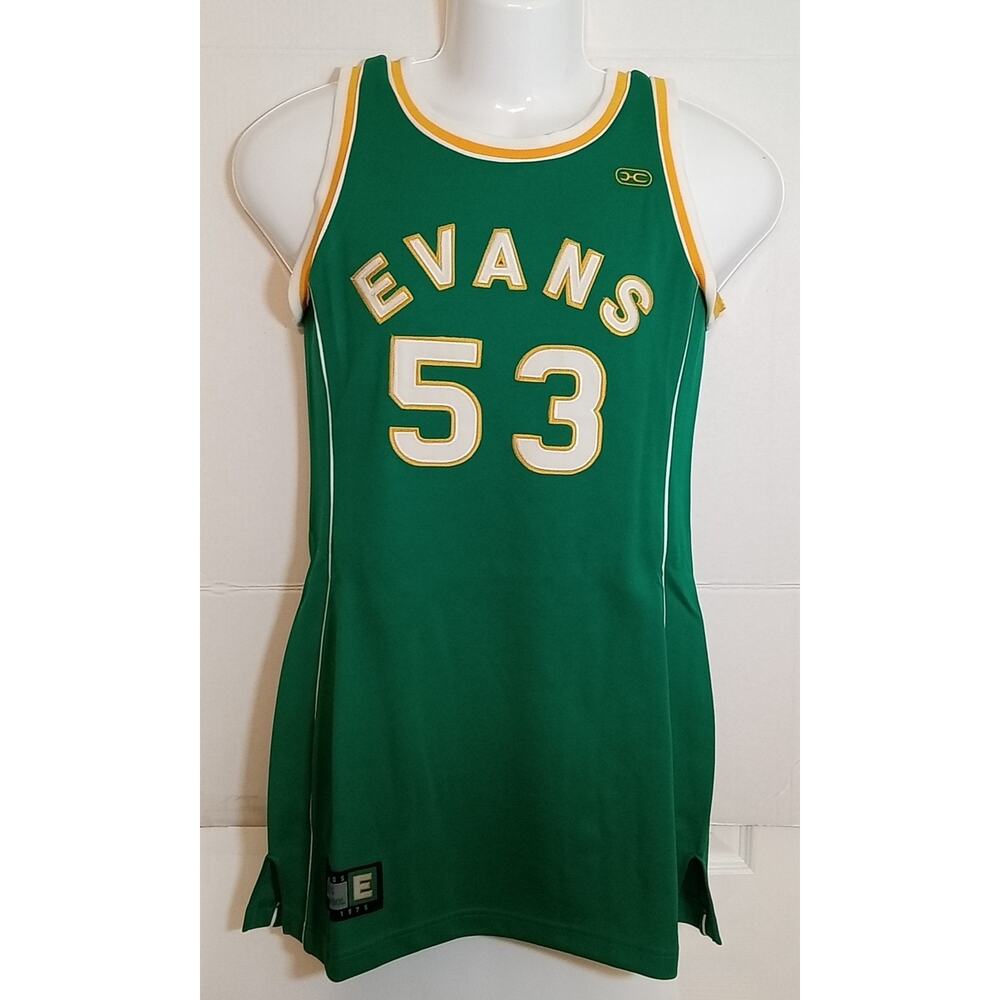 Hardwood Legends Darryl Dawkins Evan High School 1971-1975 Jersey Large